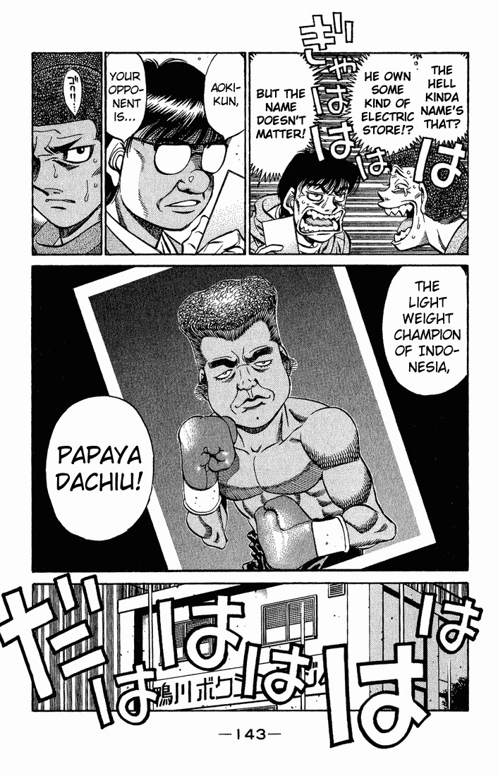 Hajime no Ippo Chapter 520