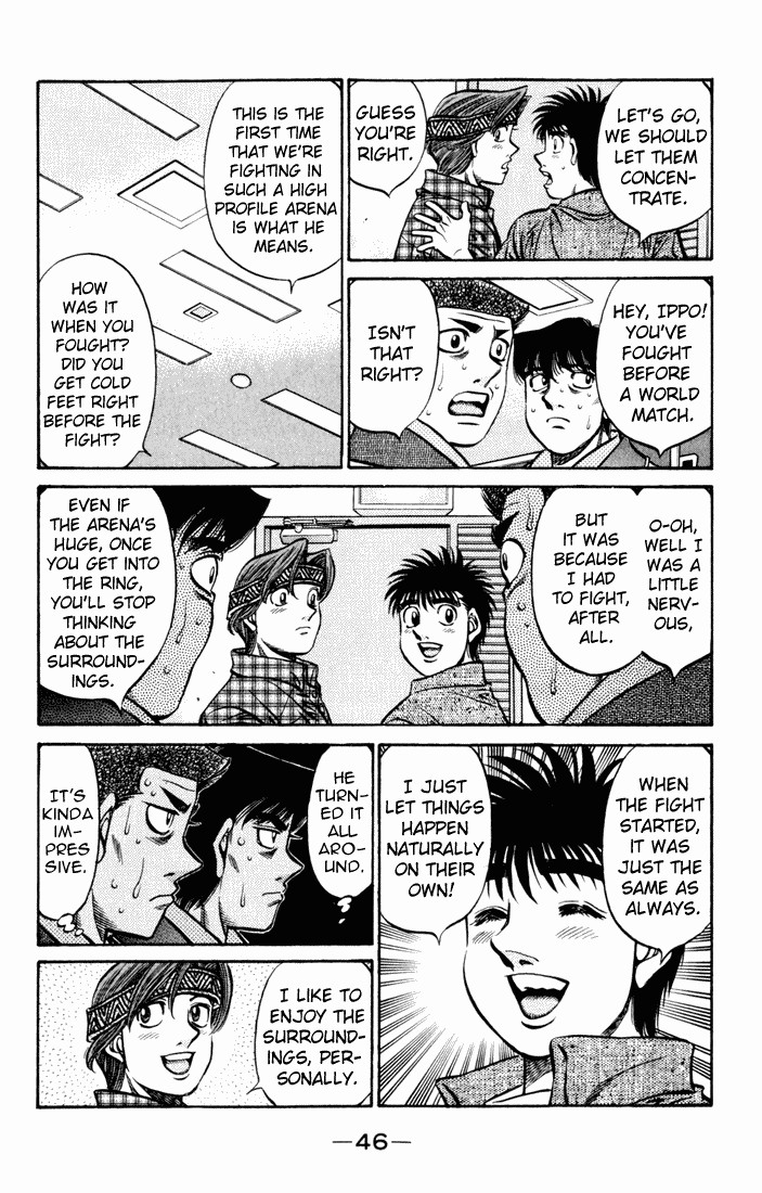 Hajime no Ippo Chapter 525