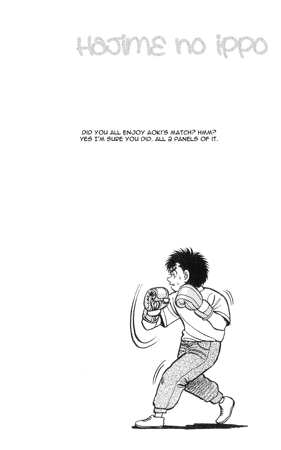 Hajime no Ippo Chapter 55