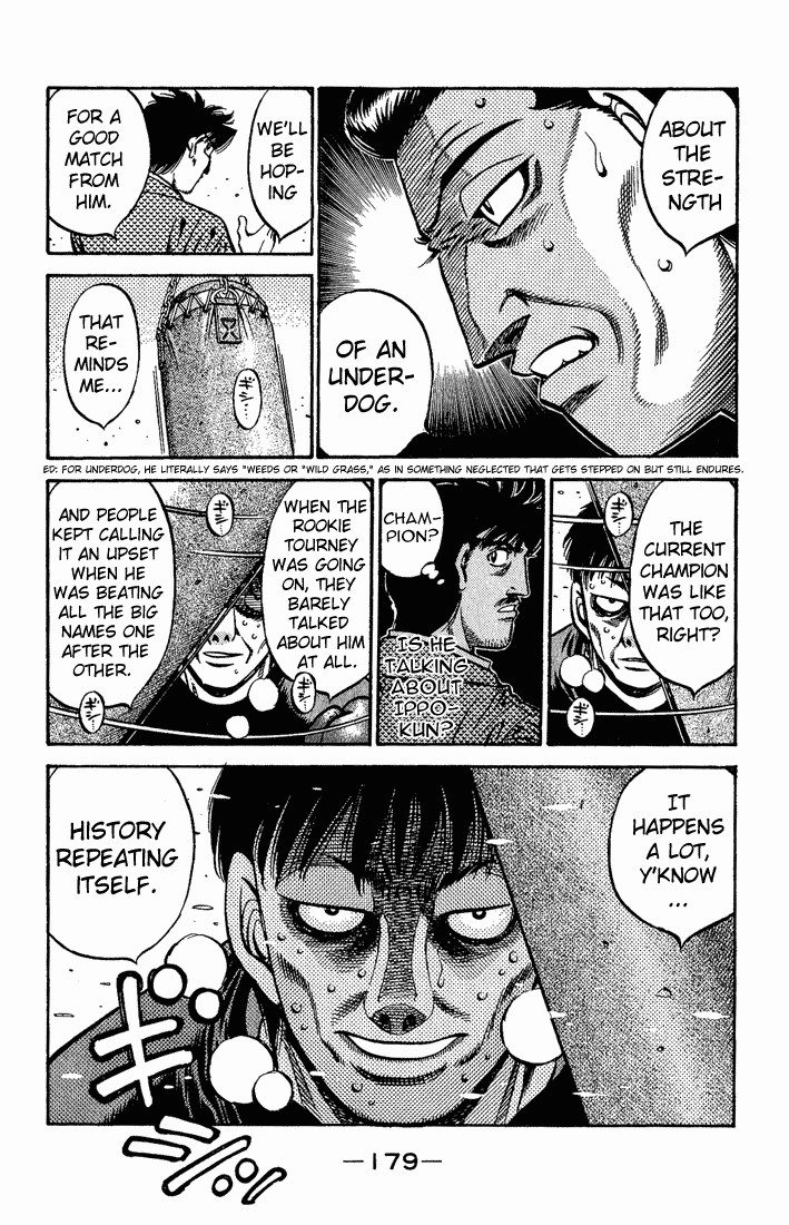 Hajime no Ippo Chapter 561