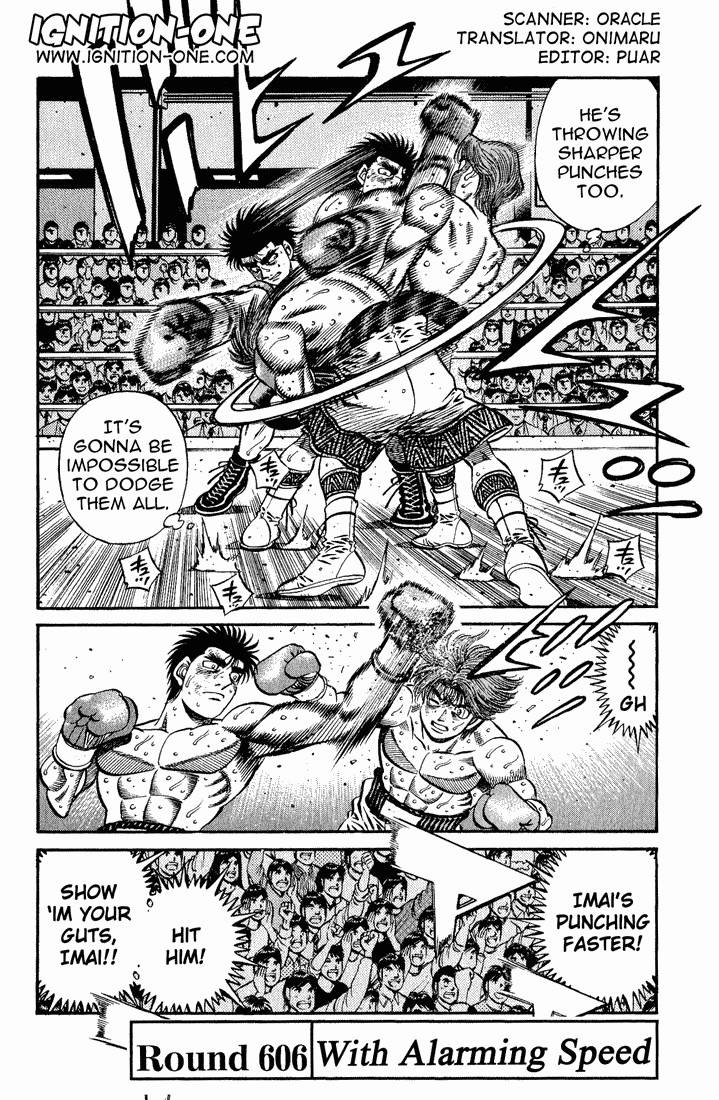 Hajime no Ippo Chapter 606