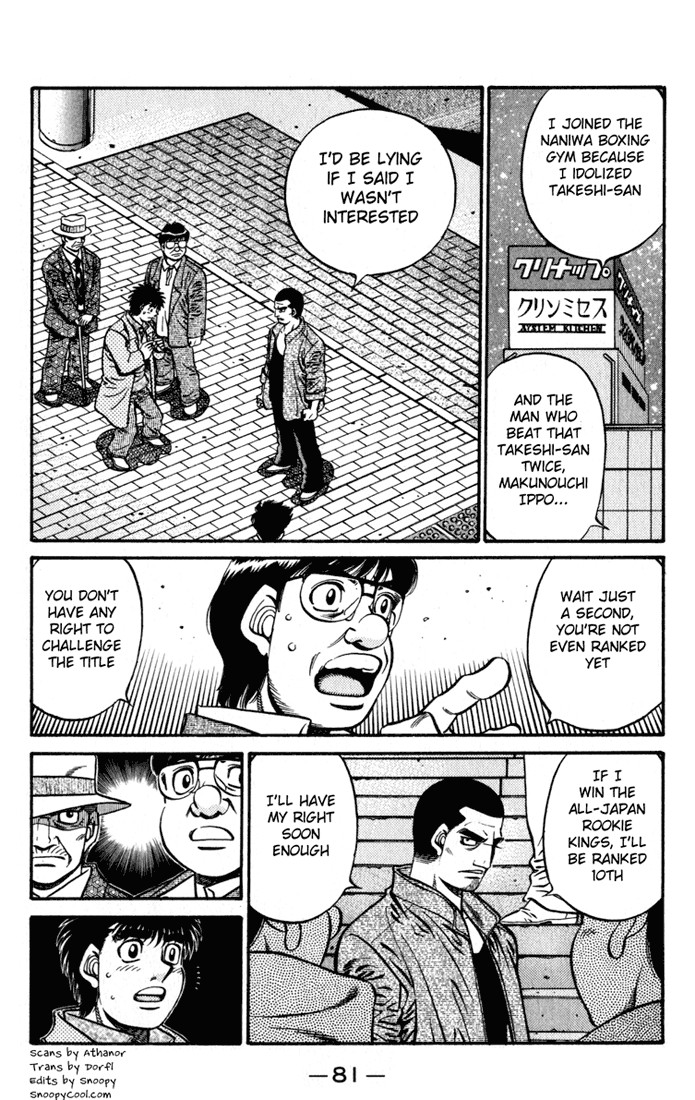 Hajime no Ippo Chapter 621