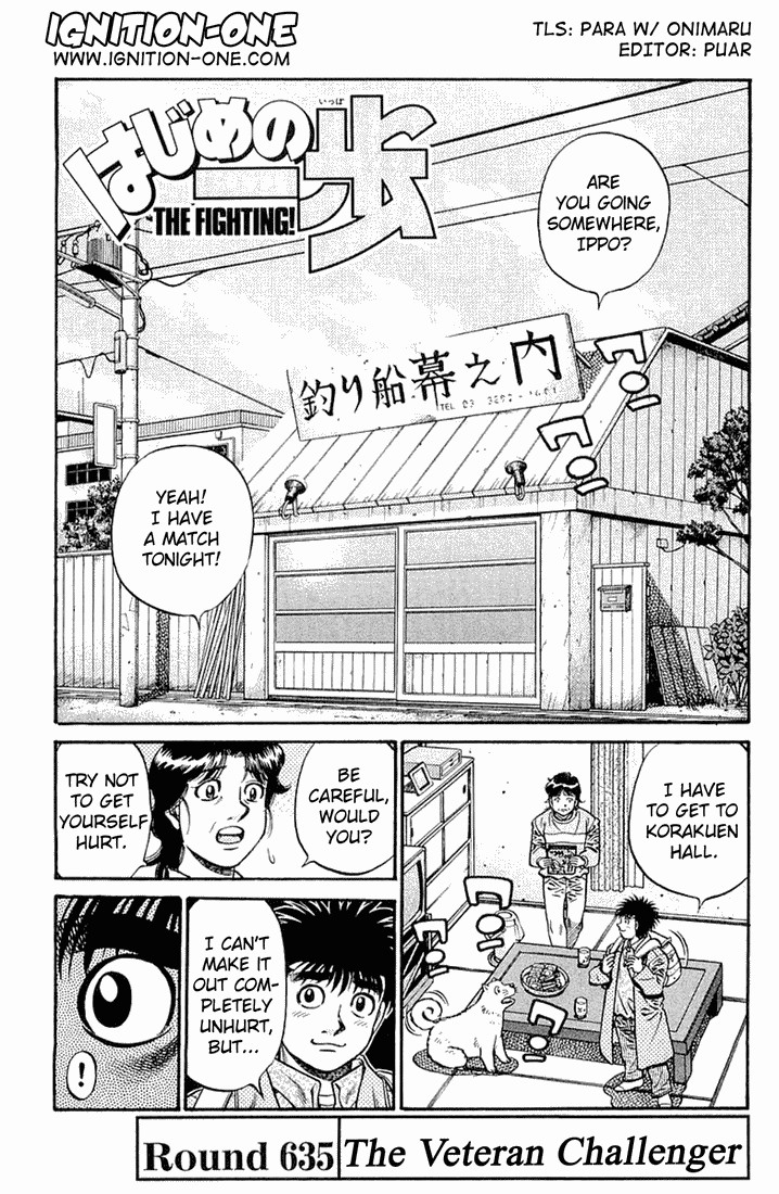 Hajime no Ippo Chapter 635