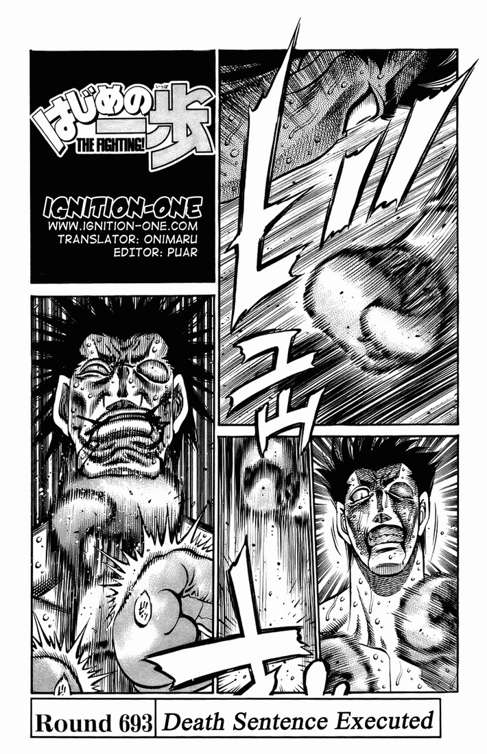 Hajime no Ippo Chapter 693