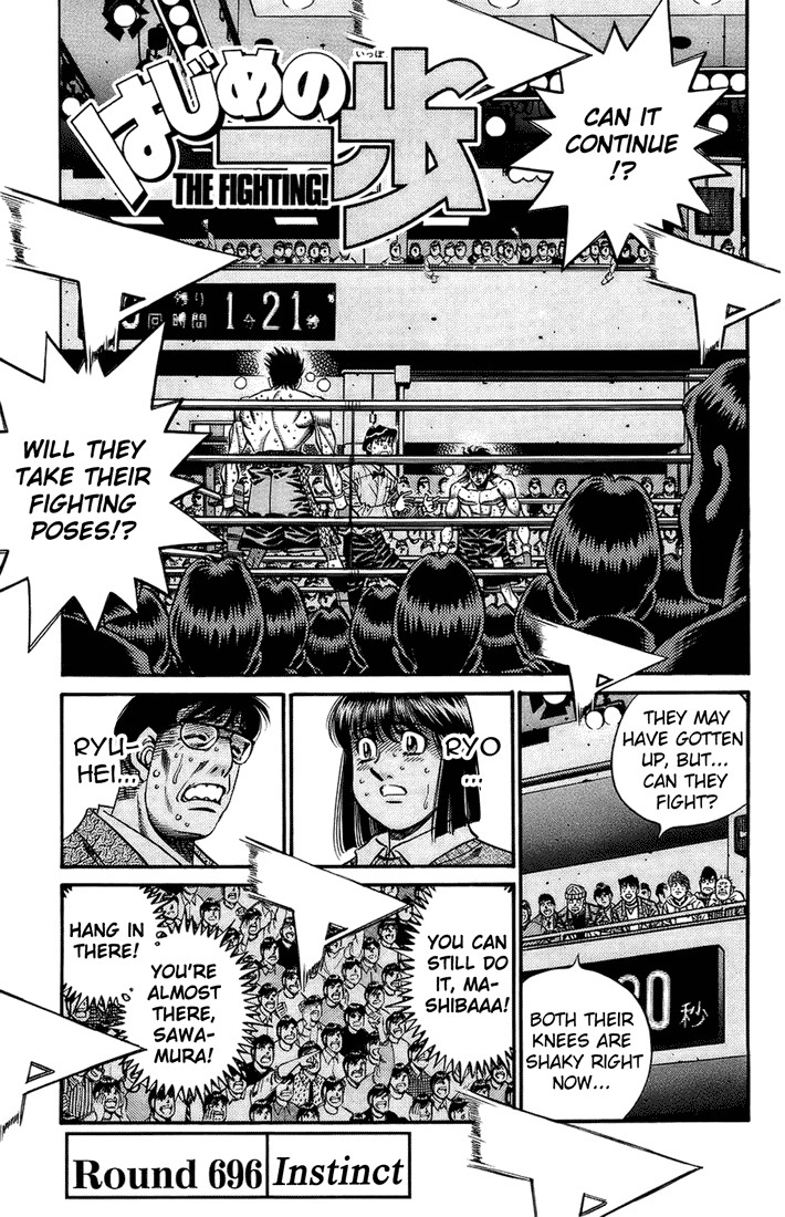 Hajime no Ippo Chapter 696