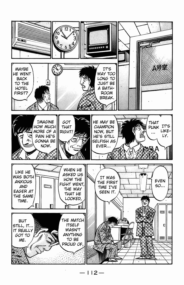 Hajime no Ippo Chapter 699