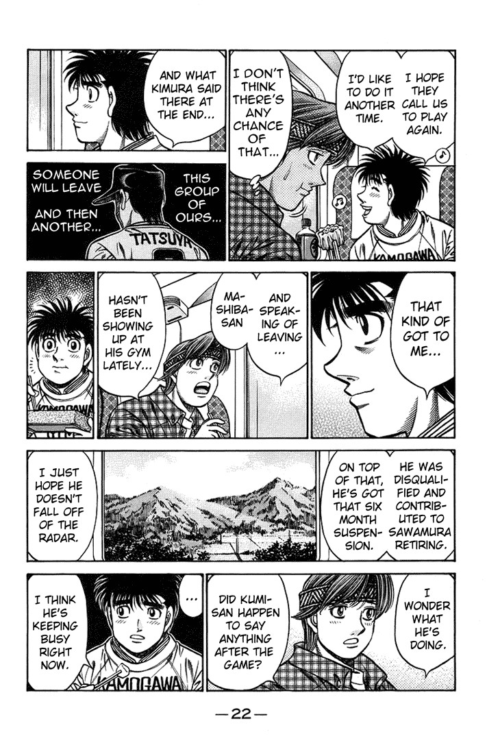 Hajime no Ippo Chapter 705