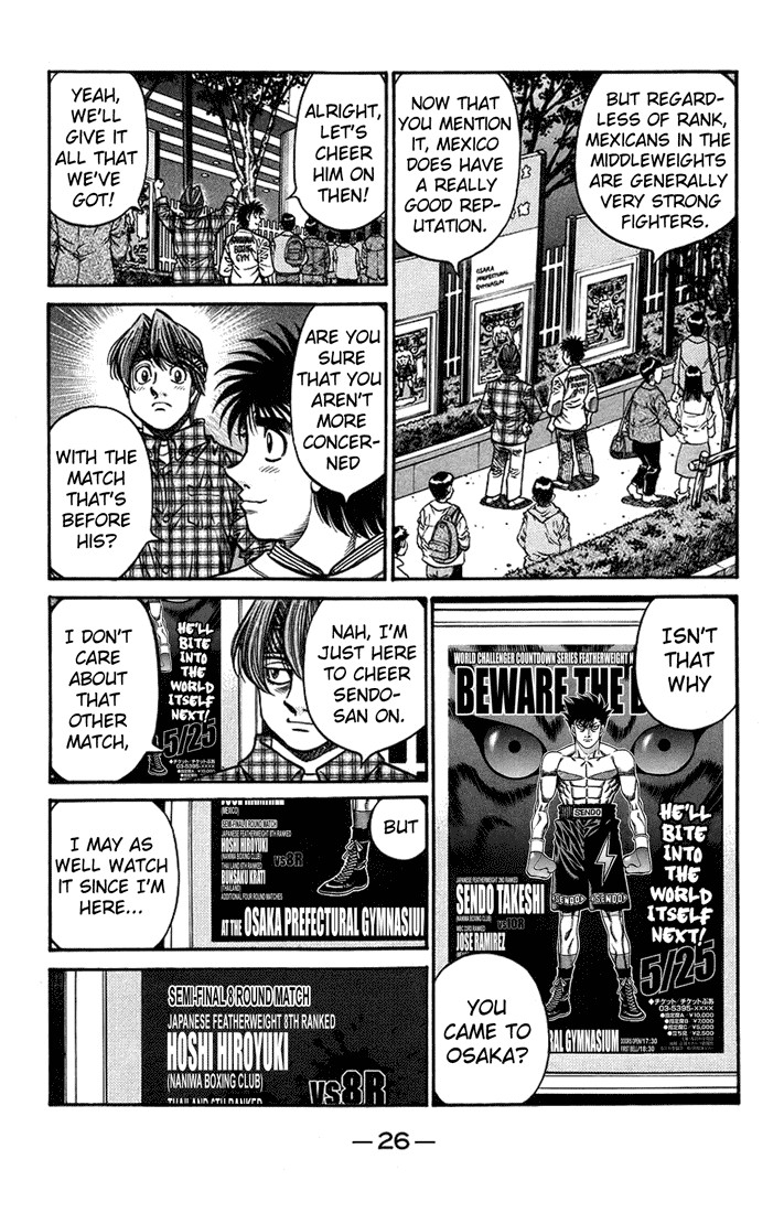 Hajime no Ippo Chapter 705