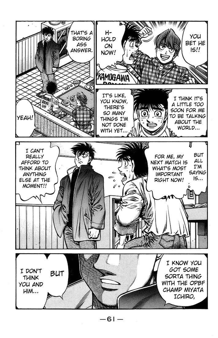 Hajime no Ippo Chapter 707