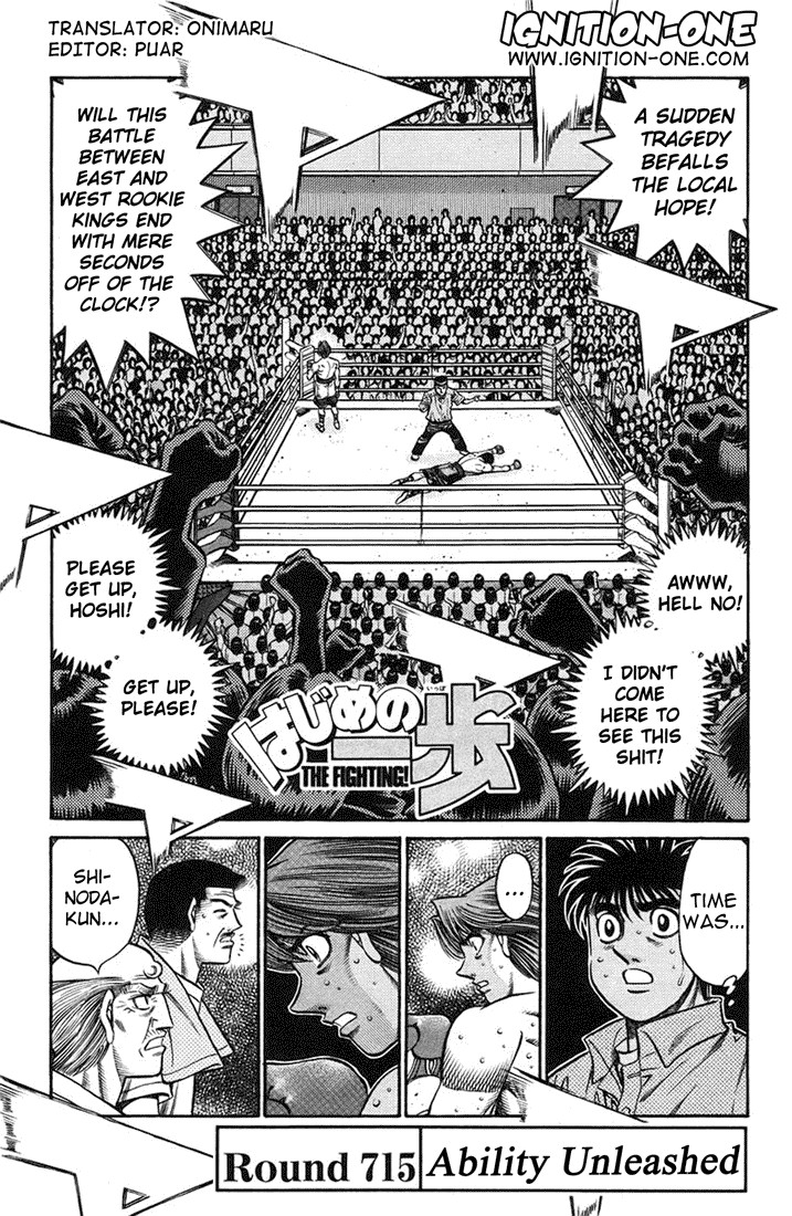 Hajime no Ippo Chapter 715