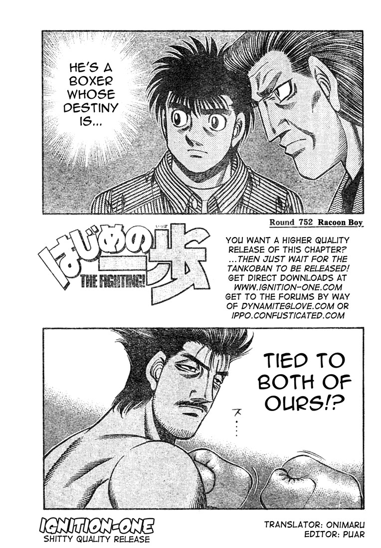 Hajime no Ippo Chapter 752