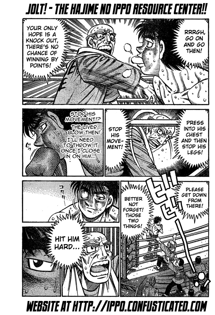 Hajime no Ippo Chapter 780