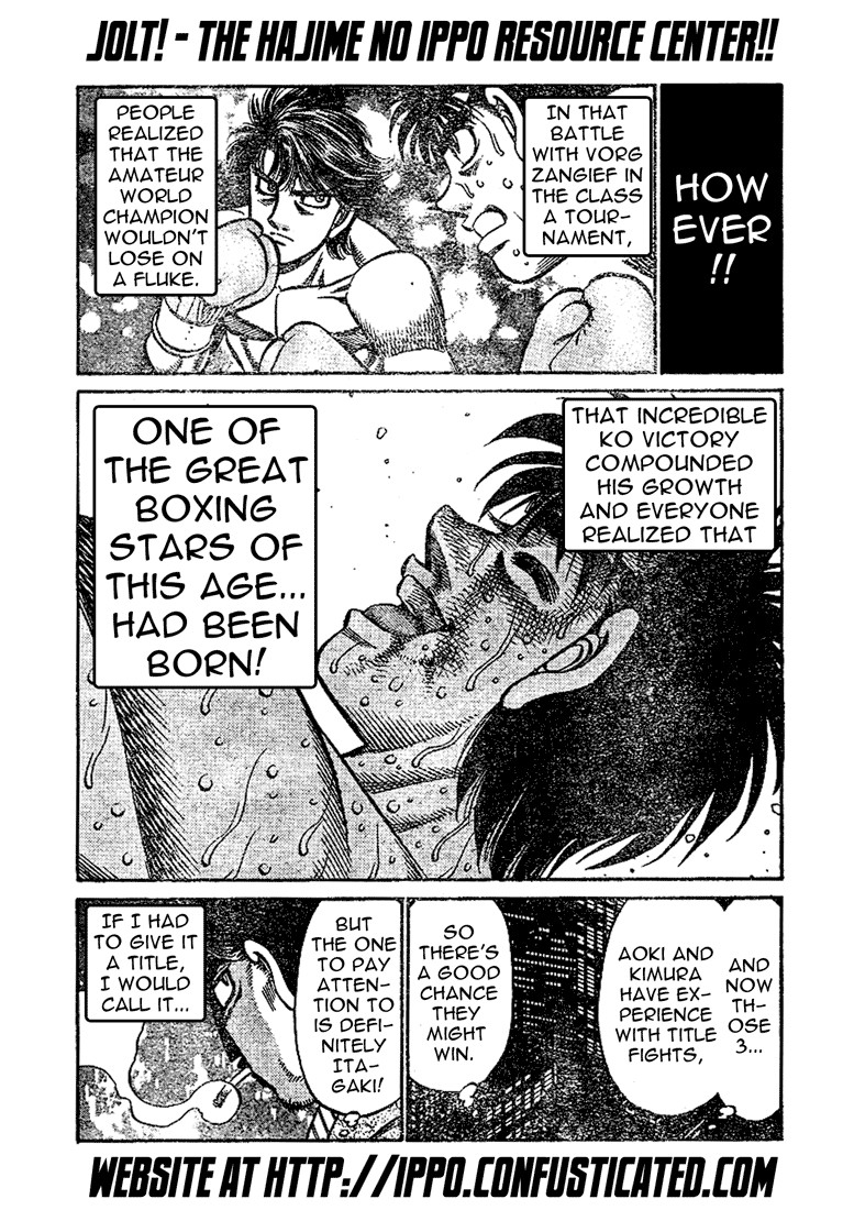 Hajime no Ippo Chapter 793