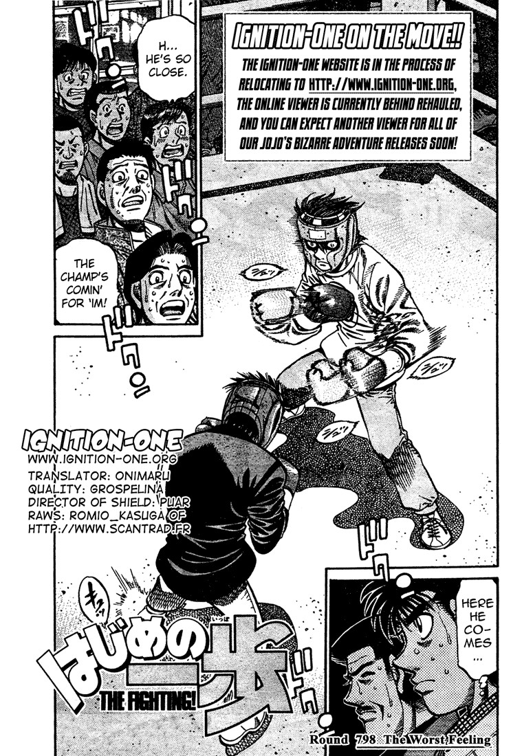 Hajime no Ippo Chapter 798