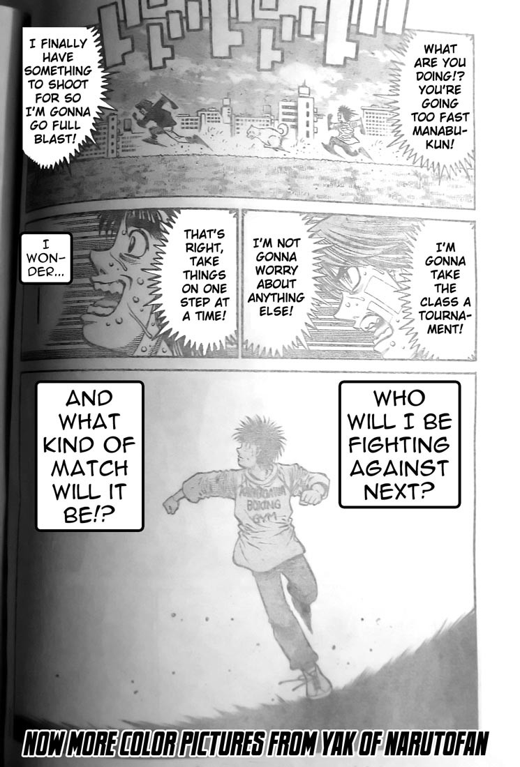 Hajime no Ippo Chapter 802