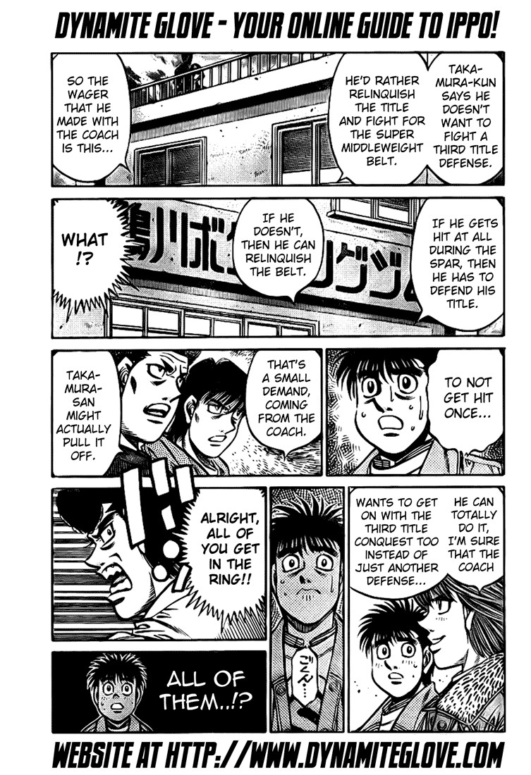 Hajime no Ippo Chapter 803