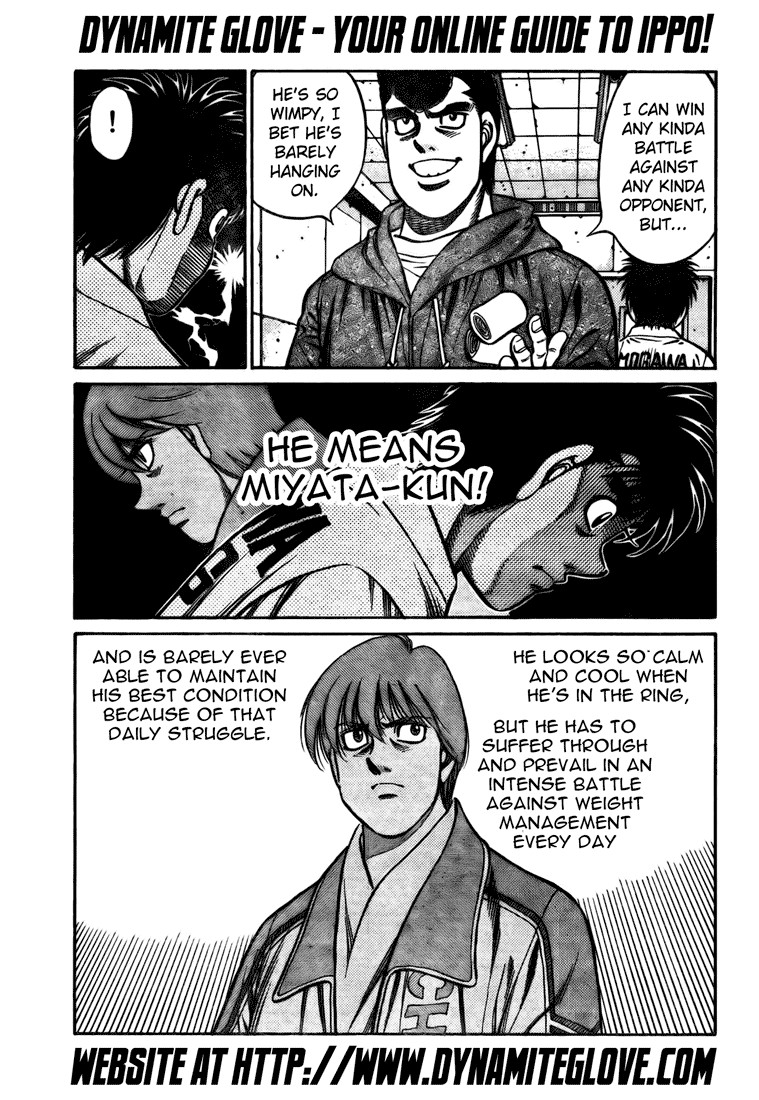 Hajime no Ippo Chapter 805