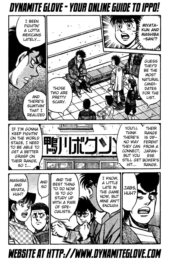 Hajime no Ippo Chapter 808