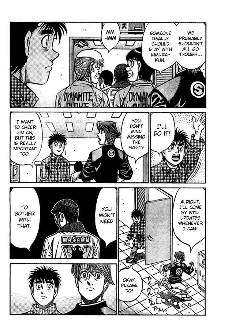 Hajime no Ippo Chapter 818