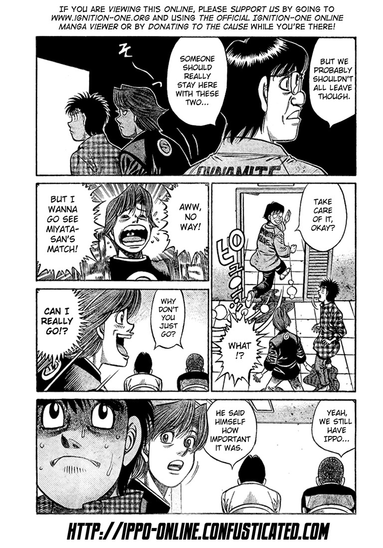 Hajime no Ippo Chapter 819