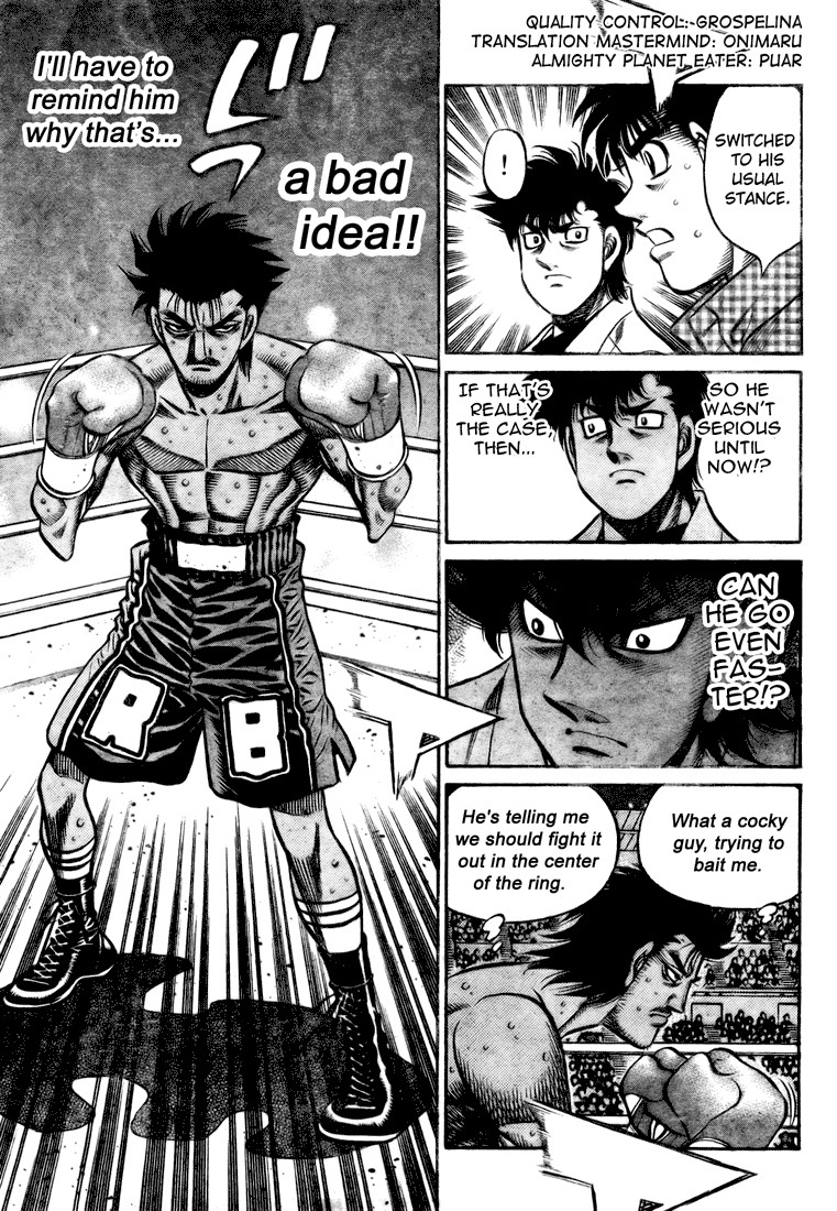 Hajime no Ippo Chapter 823