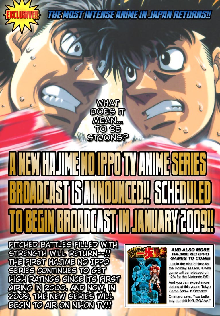 Hajime no Ippo Chapter 825