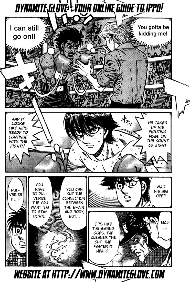 Hajime no Ippo Chapter 826