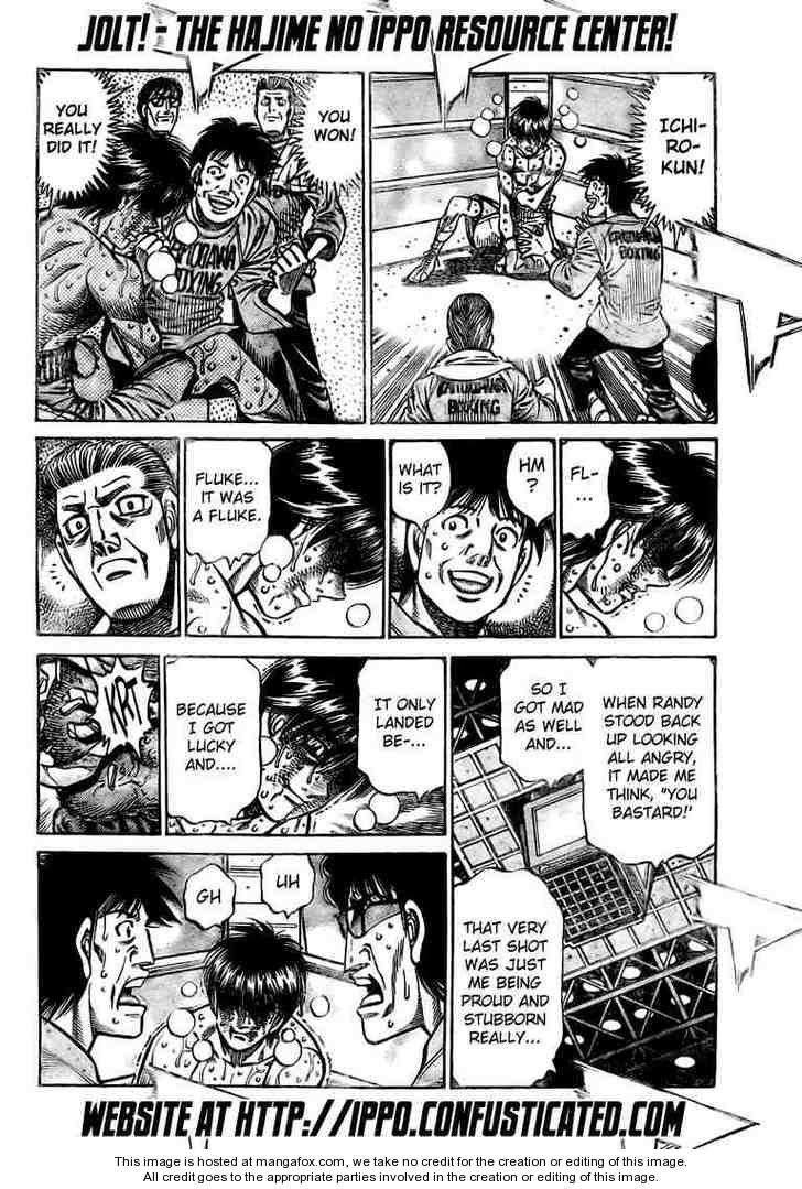 Hajime no Ippo Chapter 846