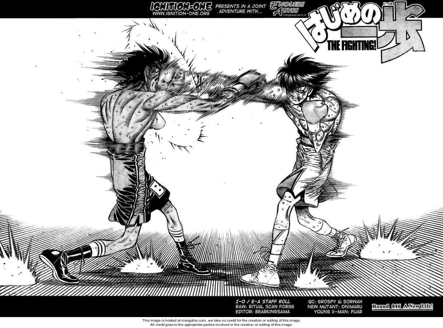 Hajime no Ippo Chapter 846