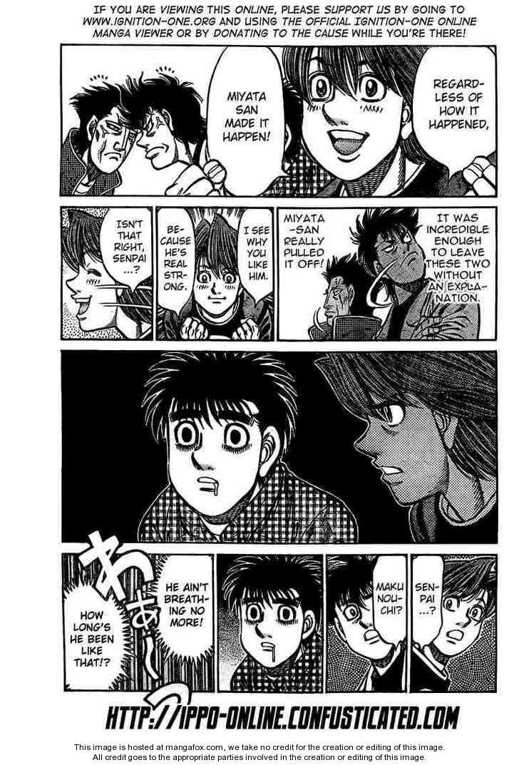 Hajime no Ippo Chapter 847