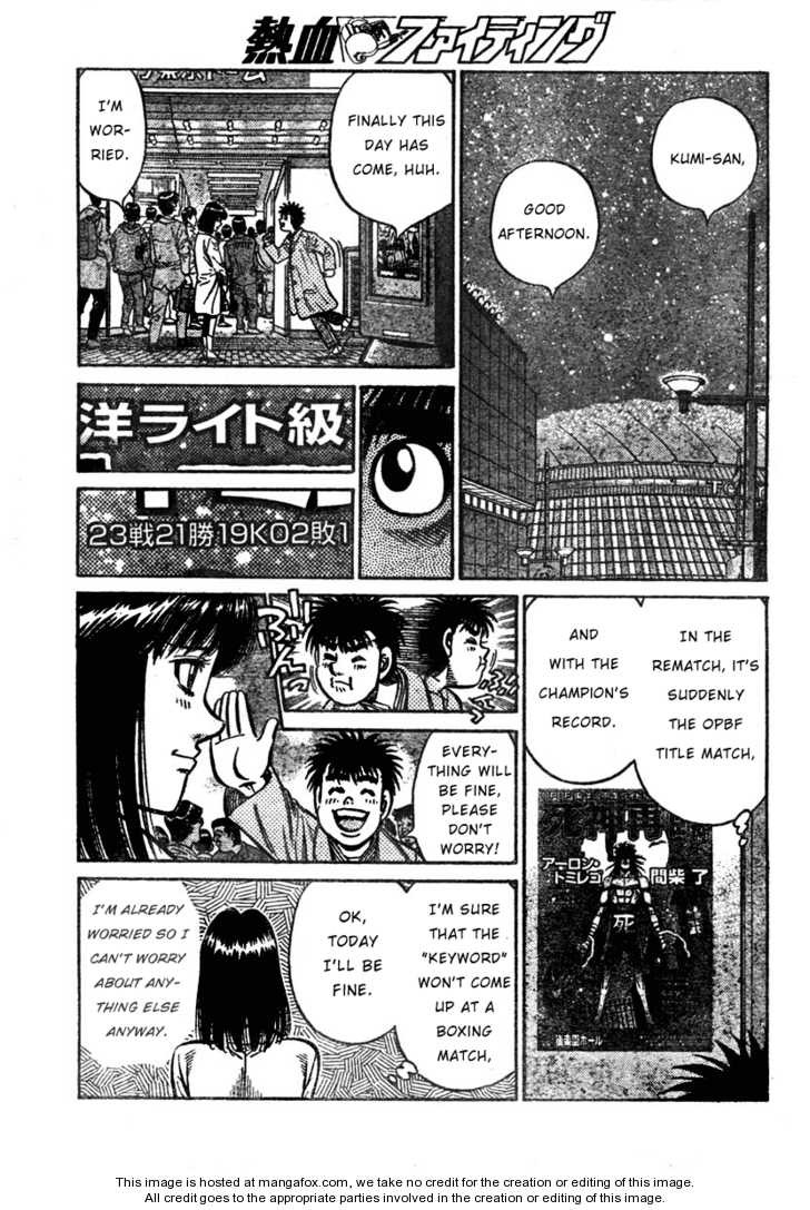 Hajime no Ippo Chapter 851