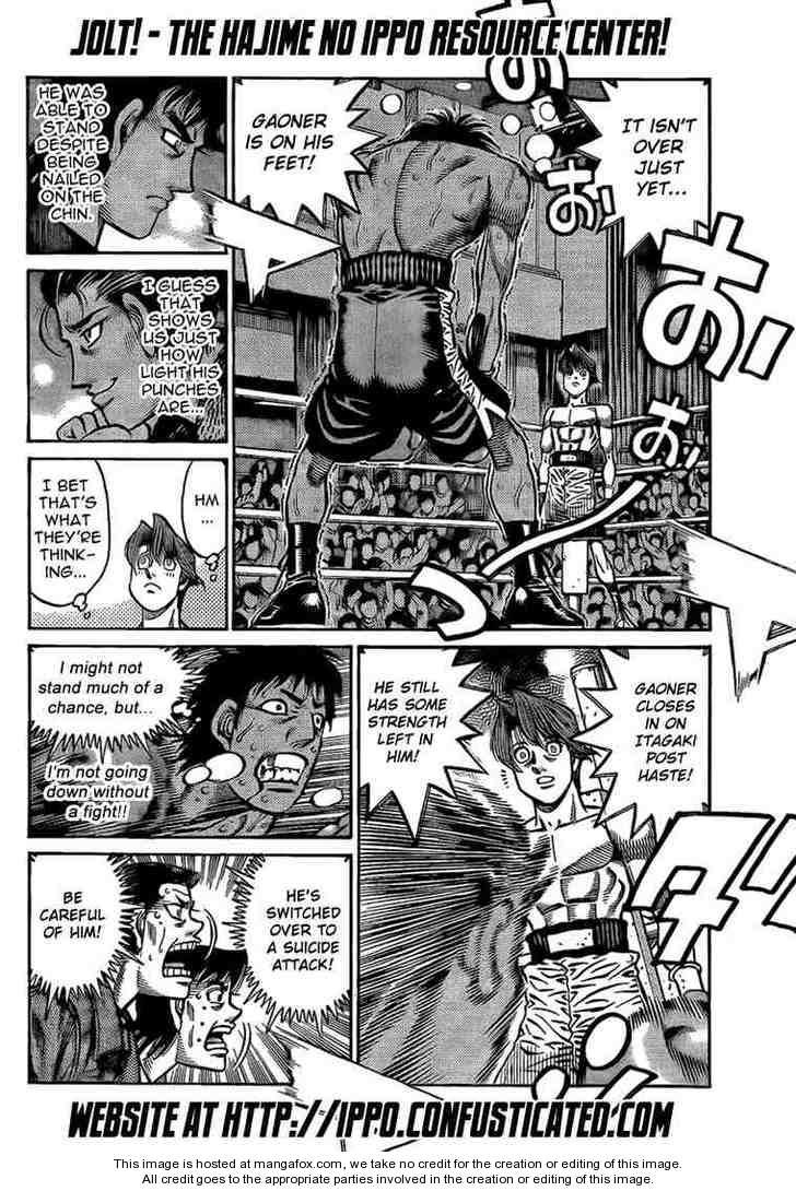 Hajime no Ippo Chapter 852