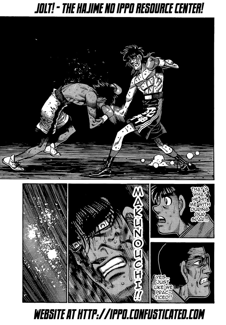 Hajime no Ippo Chapter 855