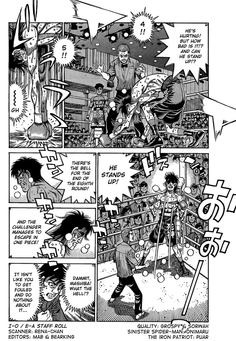 Hajime no Ippo Chapter 855