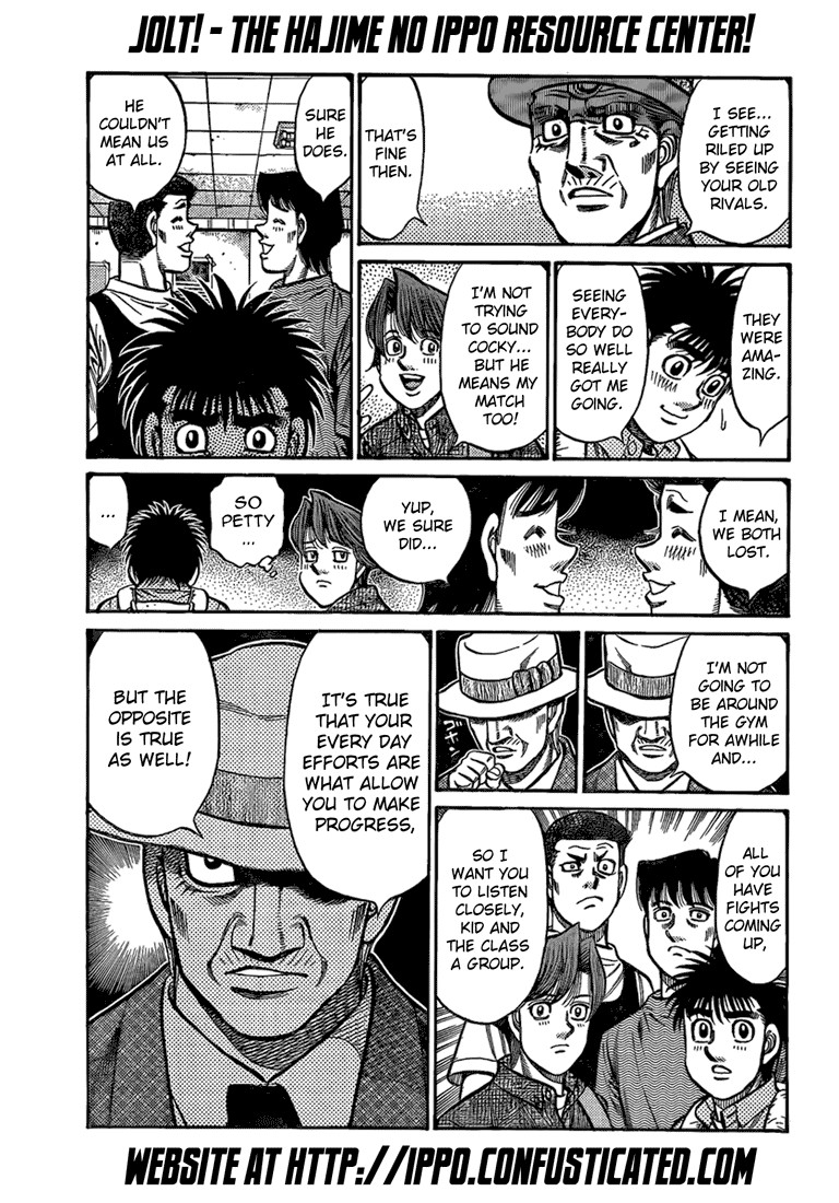 Hajime no Ippo Chapter 856