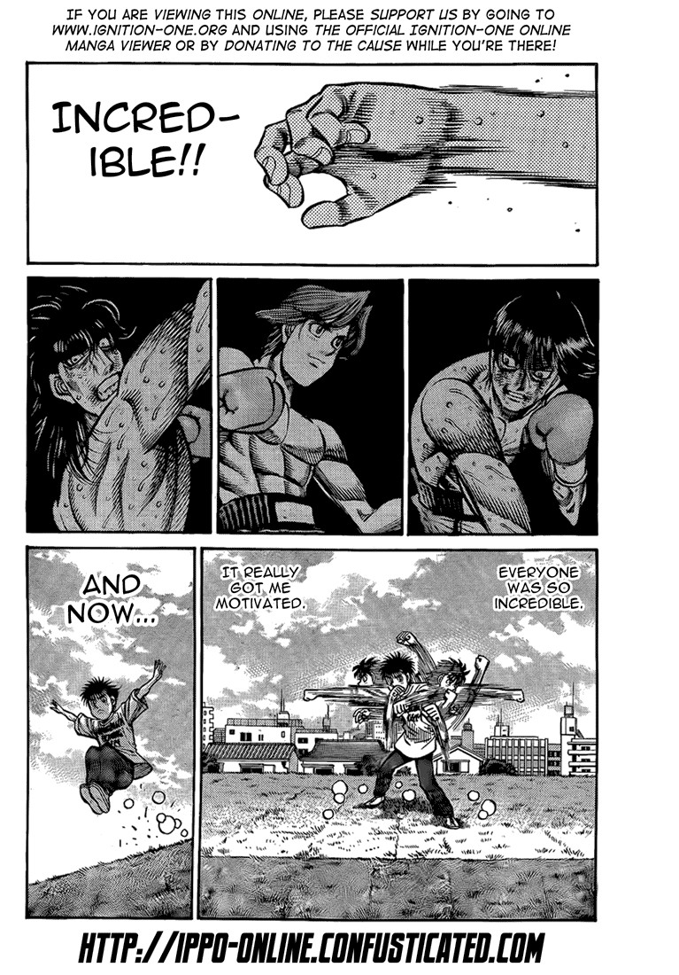 Hajime no Ippo Chapter 856