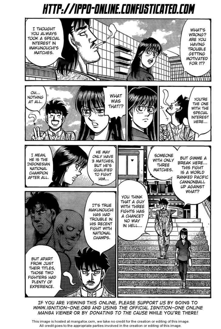 Hajime no Ippo Chapter 863