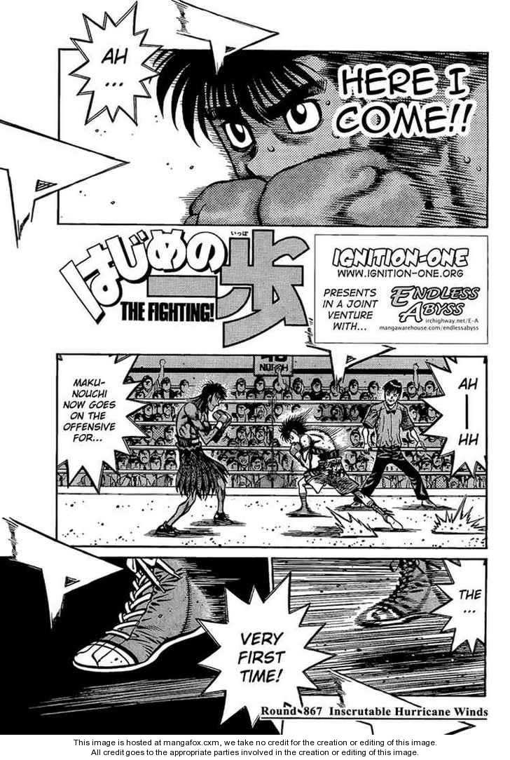 Hajime no Ippo Chapter 867