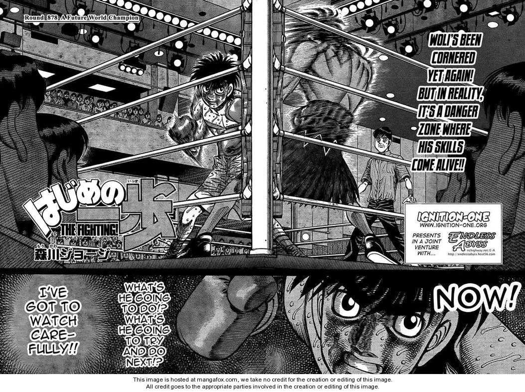 Hajime no Ippo Chapter 878