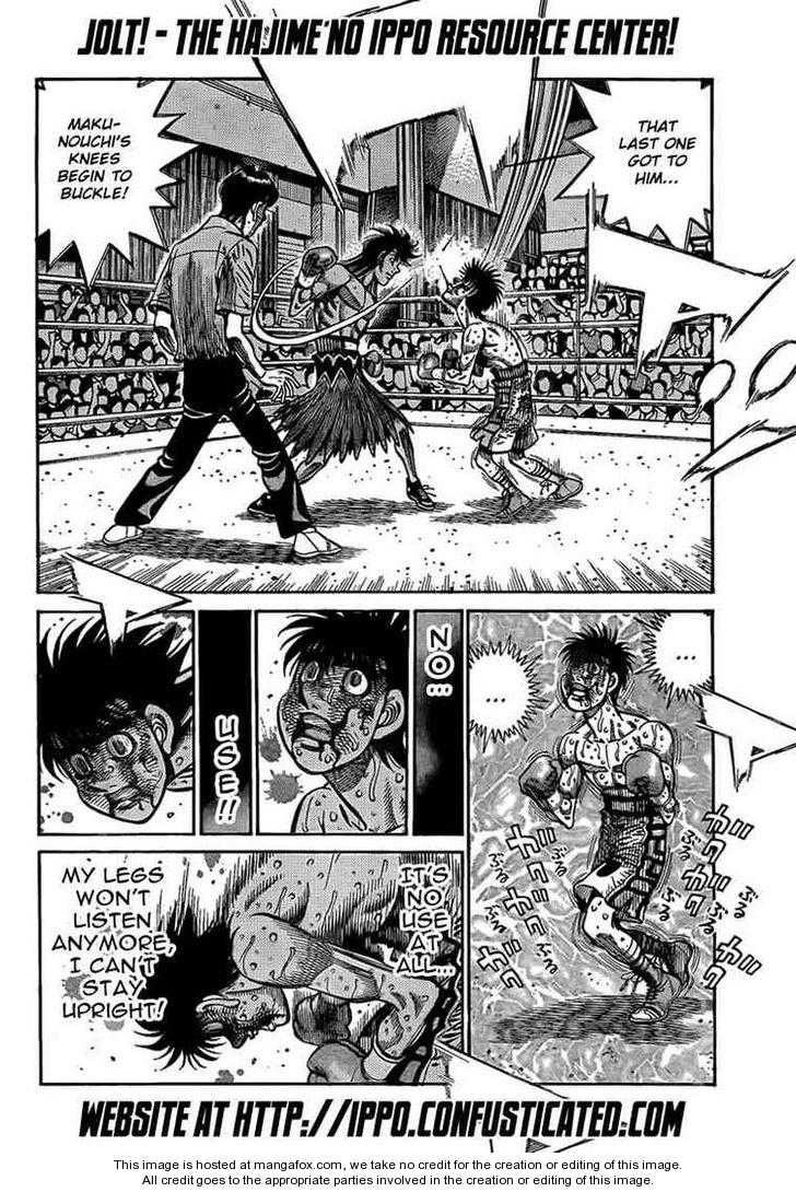 Hajime no Ippo Chapter 882