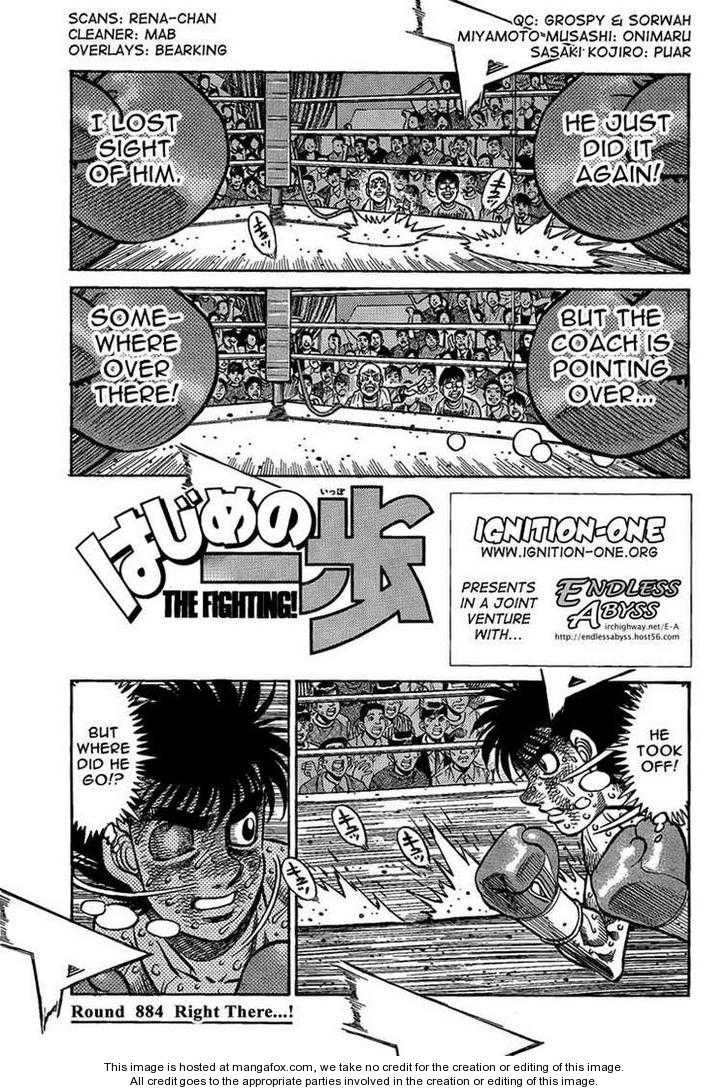 Hajime no Ippo Chapter 884