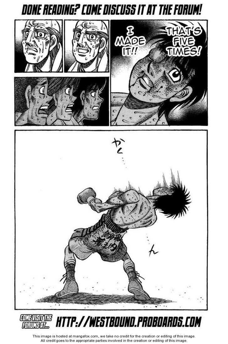 Hajime no Ippo Chapter 884