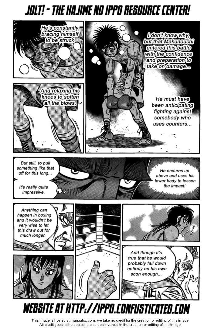 Hajime no Ippo Chapter 886