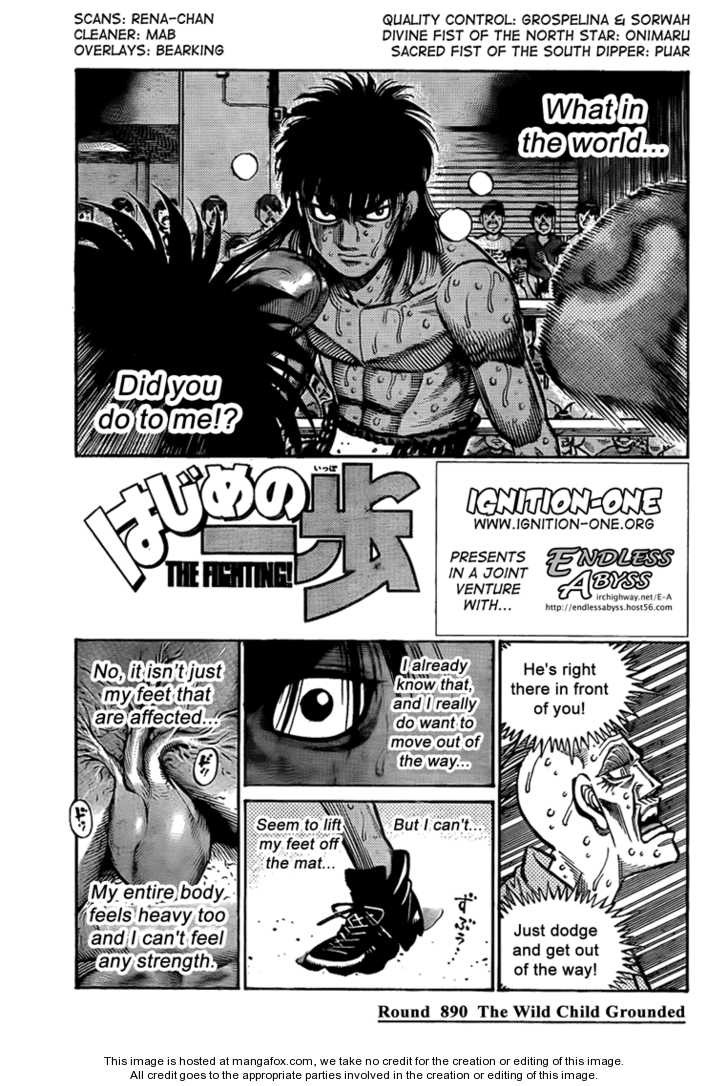 Hajime no Ippo Chapter 890