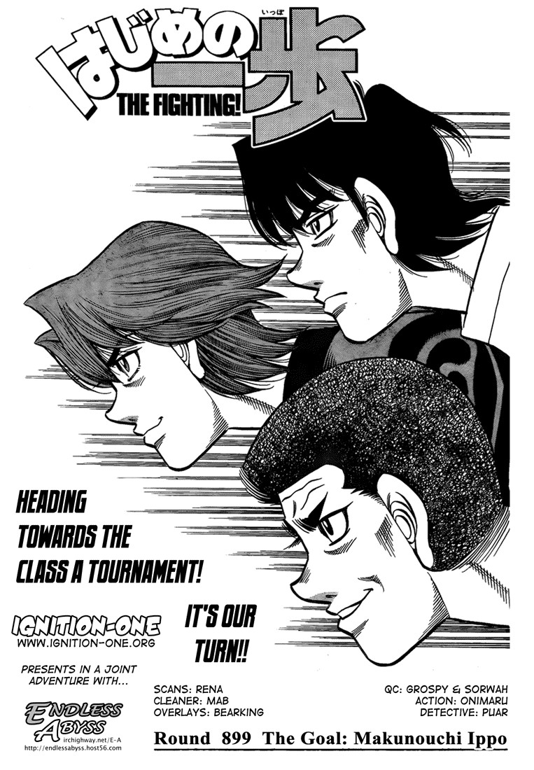 Hajime no Ippo Chapter 899