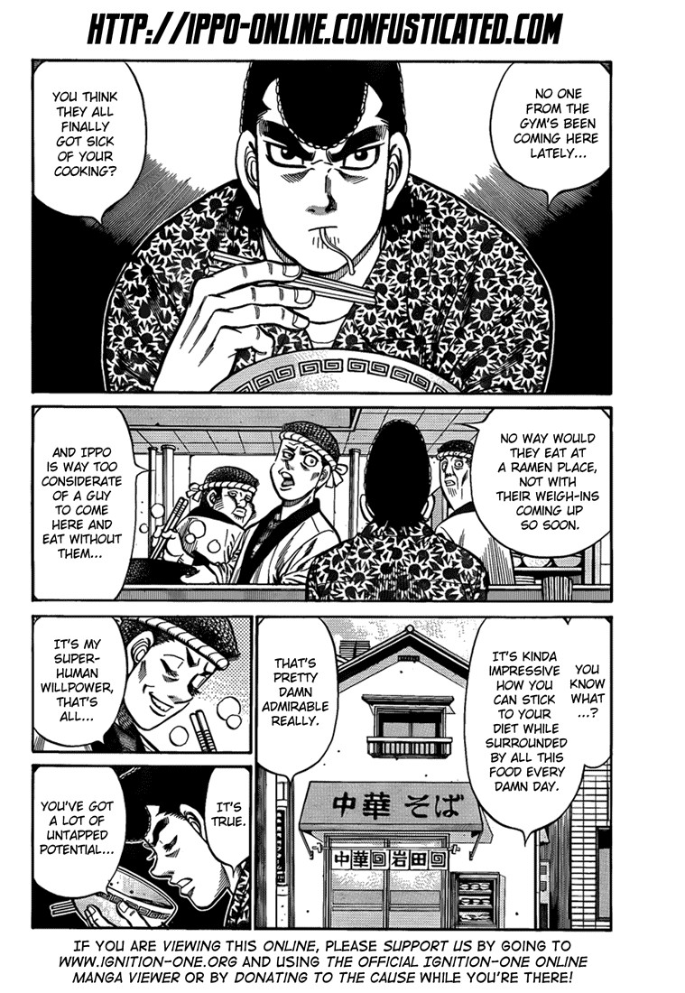 Hajime no Ippo Chapter 899