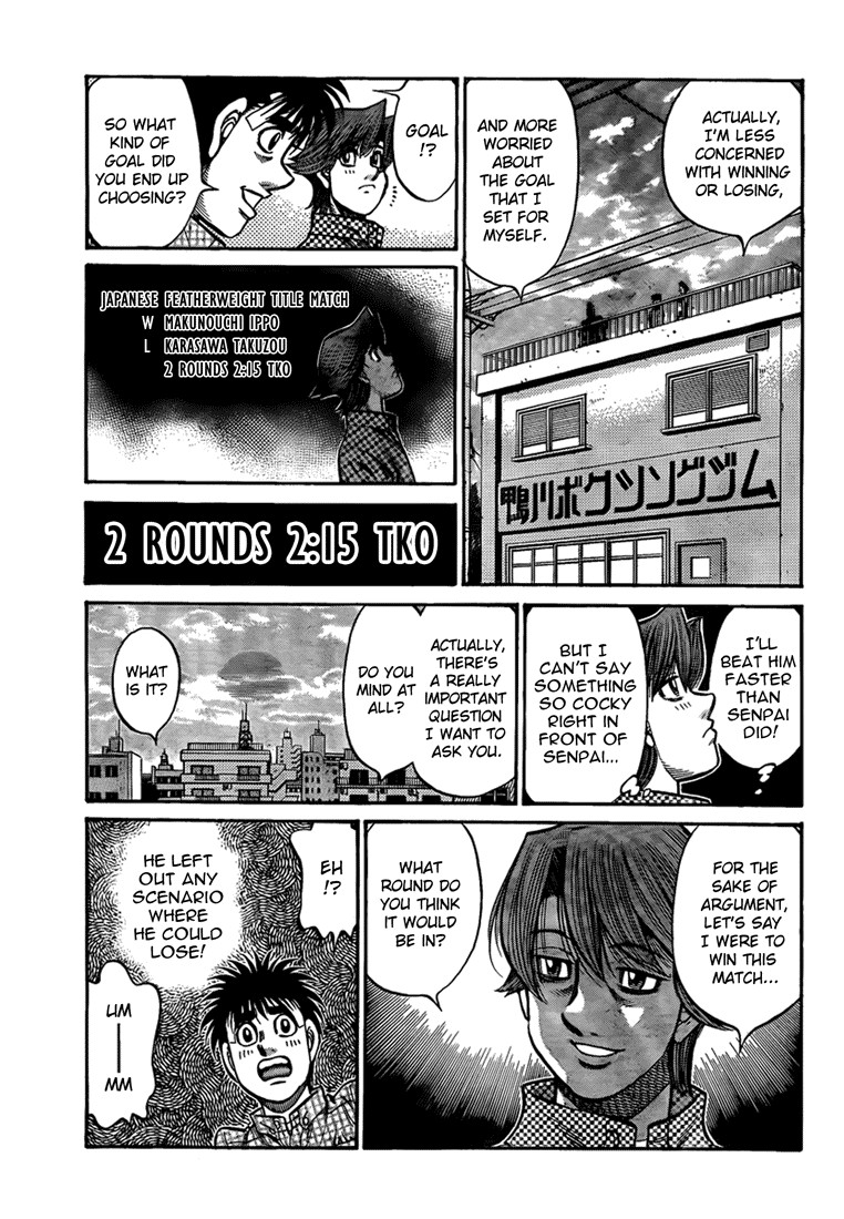 Hajime no Ippo Chapter 899