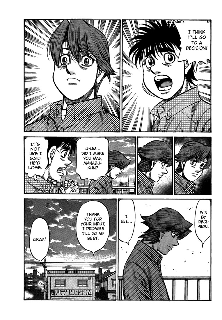 Hajime no Ippo Chapter 899