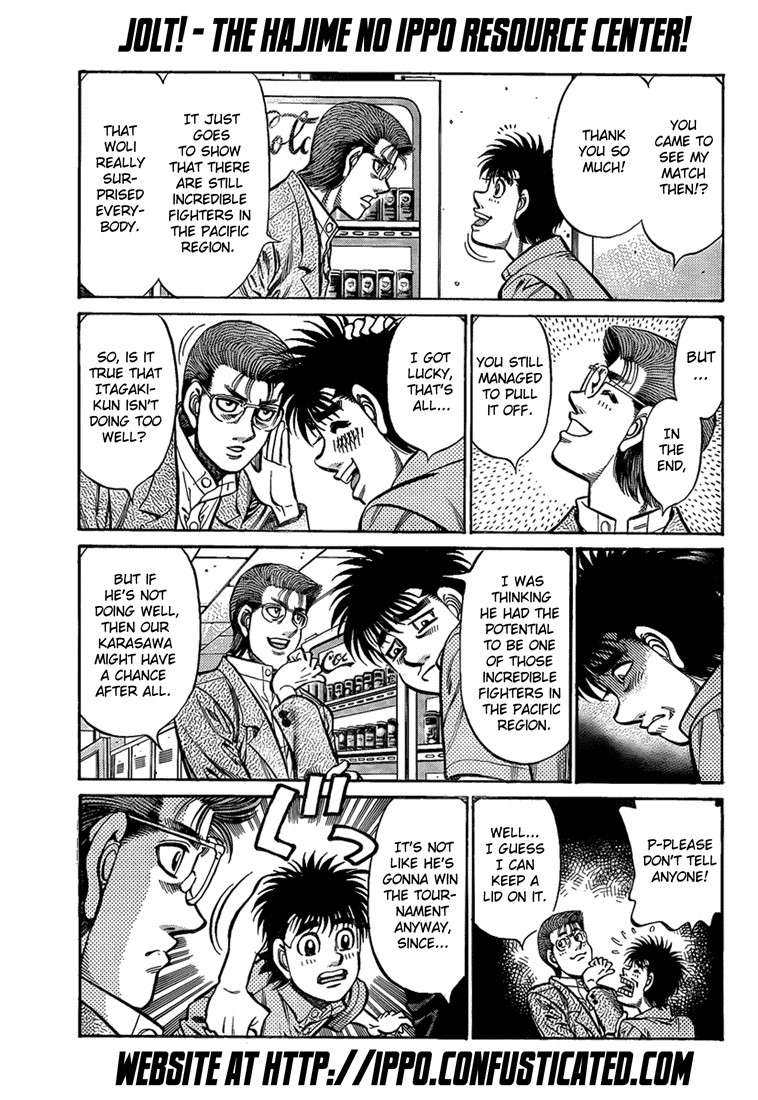 Hajime no Ippo Chapter 900