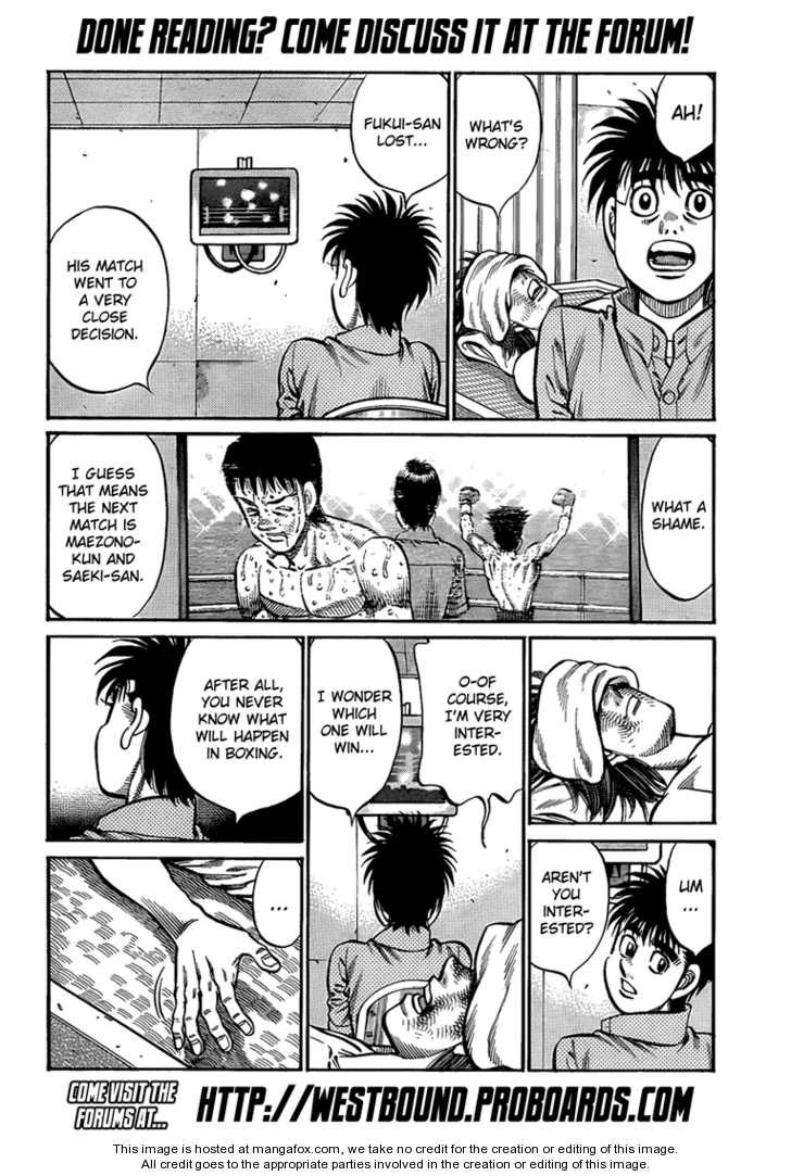 Hajime no Ippo Chapter 911